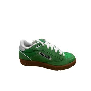 Reebok Club C Bulc Pleasures Green Suede Skate Sneakers, Men's Size 9M, (NIB)
